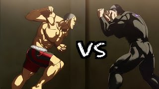 Kanoh Agito vs Ohkubo Naoya DUBBED Kengan Ashura HD The Fang of Metsudo vs The King of Combat [upl. by Oliy]