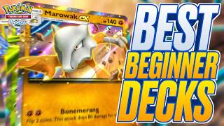 10 BEST BEGINNER DECKS in Pokemon TCG Pocket [upl. by Reina589]