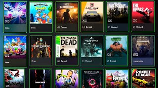 Xbox Free games List  Feb 2024 [upl. by Flosser]