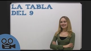 Aprender la tabla de multiplicar del 9 [upl. by Samuel414]