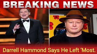 Darrell Hammond Says He Left ‘Most’ Episodes of ‘Saturday Night Live’ news today2024 [upl. by Znerol]