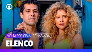 Confira mais do elenco maravilhoso da minha próxima novela das 7 🚌💛  Volta Por Cima  TV Globo [upl. by Anora]