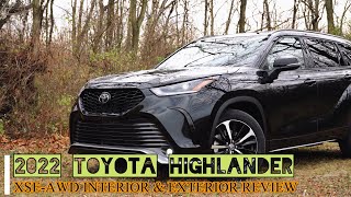 2022 Toyota Highlander Xse Awd  Exterior amp Interior Review Walkaround [upl. by Ykcub]