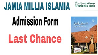 Jamia Millia Islamia Admission form 202526 UGPG school form 2025  jamia entrance exam 2025 [upl. by Teador838]