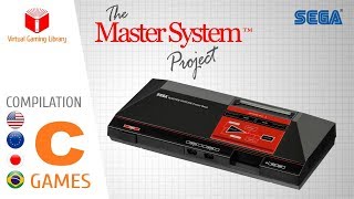 The Master System Project  Compilation C  All SMS Games USEUJPBR [upl. by Alethea872]