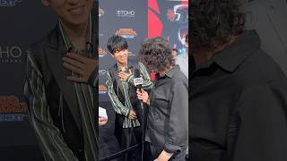 Daiki Yamashita voice of Deku at the LA premiere of “MHA You’re Next” myheroacademia [upl. by Sitnik]