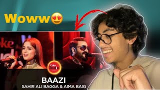 Moroccan Reacts to Coke Studio Season 10 Baazi Sahir Ali Bagga amp Aima Baig reaction cokestudio [upl. by Ellita271]