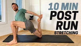 10 MIN PostRun Stretching Routine for Optimal Recovery and Relaxation [upl. by Napas]