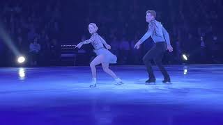 Alexa KnierimBrandon Frazier Stars On Ice 2023 Separate Ways Worlds Apart by Journey [upl. by Leary]