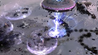 Aeon vs UEF  RNG AI vs RNG AI  Supreme Commander Forged Alliance [upl. by Esorbma883]