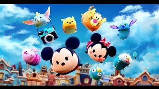 LINE GAMES Disney TsumTsum Opening Movie [upl. by Tade]