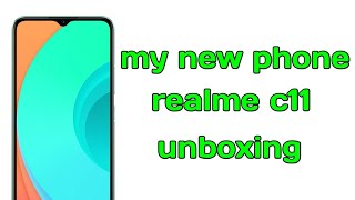 Realme c11 unboxing 2021 [upl. by Deanne847]