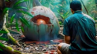 Man Gets Lost In A Haunted Forest amp Finds A Mysterious Hatched Egg  Movie Explained In Hindi [upl. by Enavi]