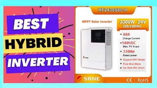 SRNE 3300W Hybrid Solar Inverter 220V230V MPPT 80A 3300VA Pure Sine Wave Inverter [upl. by Morgan990]