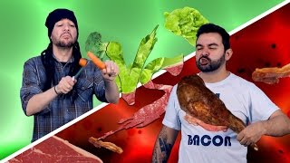 VEGAN vs CARNÍVORO ♫ [upl. by Ilak]