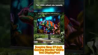 Sceptre New 27inch Gaming Monitor 100Hz 1ms DisplayPort HDMI [upl. by Nnairac]