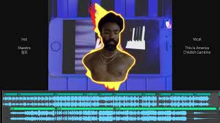 Mashup This is AmericaChildish Gambino  Maestro창모 [upl. by Yojenitsirk340]