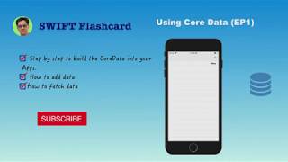 How to use CoreData with Add and Fetch function EP1 [upl. by Conyers]