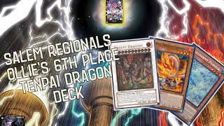 6TH PLACE SALEM OREGON REGIONAL OLLIES TOP 8 TENPAI DRAGON DECK [upl. by Ahsemaj]