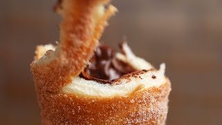 Cinnamon Sugar Donut Cones [upl. by Norre776]