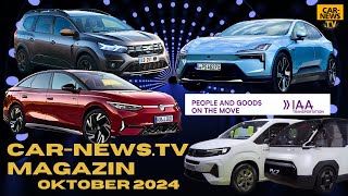 CarNewsTV Magazin Oktober 2024 [upl. by Yennep219]