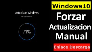 Como Forzar Actualización de Windows 10 Manualmente Win 7 y 81 [upl. by Mill]