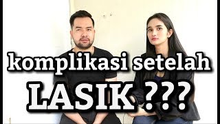 1 minggu setelah operasi Lasik Relex smile  komplikasi FabyMarceliaVlog 9 [upl. by Ateuqahs]