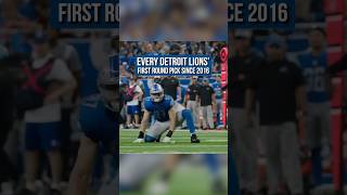 Every Detroit Lions’ First Round Pick Since 2016 😳💰 [upl. by Martino]