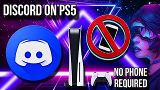 NEW UPDATE How to join DISCORD on PS5 Quick amp EASY JOIN DISCORD ON PLAYSTATION [upl. by Enneibaf514]