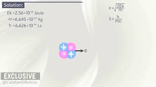 Gelombang Partikel 02 Panjang Gelombang De Broglie Dari Energi Kinetik [upl. by Namielus]