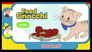 CURIOUS GEORGE Feed Gnocchi Cartoon Animation PBS Kids Game Play For Kids [upl. by Nisbet514]