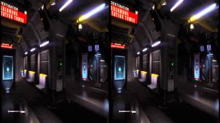 Alien Isolation 3D SBS Tridef [upl. by Akemahc]