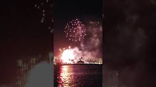 Waikiki fireworks from ala moana [upl. by Schurman285]