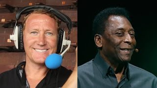 Ray Parlour Interviews Pele  HILARIOUSLY AWKWARD [upl. by Nairim328]