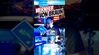 WERNHER VON BRAUN podcast ciencia vonbraun saturnv youtubeshorts youtube youtubechannel [upl. by Anillek]