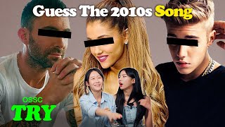 Korean Girls Guess The 2010s Popular Song  𝙊𝙎𝙎𝘾 [upl. by Dareen]