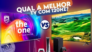 COMPARATIVO TV 4K LG QNED80 VS PHILIPS THE ONE  QUAL COMPRAR [upl. by Hulda734]