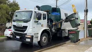 West Torrens Recycling 2615  Ex Manningham Lid Flipper [upl. by Aketahs]