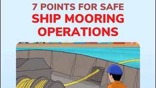 7 Points for Safe Ship Mooring Operations Marine Insight [upl. by Erreip]