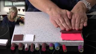 Polymer Clay Tutorial  How to Make Simple Canes [upl. by Nylrebmik49]