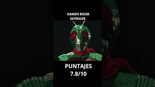 PUNTAJES KAMEN RIDER SKYRIDER [upl. by Karolyn]