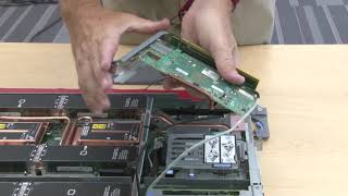 Lenovo ThinkSystem SD650 Install the Mellanox ConnectX 6 adapter [upl. by Evanthe]