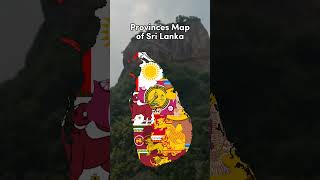 The 9 Provinces of Sri Lanka history asiancountry geography [upl. by Daus]