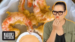 How To CRISPIEST Beer Batter At Home  My Ultimate Beer Battered Shrimp  Marions Kitchen [upl. by Ambrosi654]