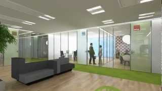 Smartglass Animation  Electronic Switchable Glass [upl. by Jacie]