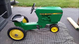 Ertl  John Deere Model 520 Series 50 Pedal Tractor Restoration  Part 3 [upl. by Ced]