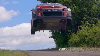 WRC Massive jumps amp Max attack  Mads Østberg amp Craig Breen Tests Rally Germany [upl. by Norword120]