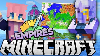 The Big World Map Saga  Ep 13  Minecraft Empires 117 [upl. by Simetra]