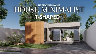 SMALL HOUSE  T shaped house [upl. by Arodnahs]