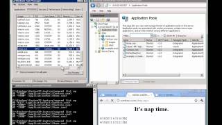 IISs Overlapping App Pools [upl. by Anuqahs]